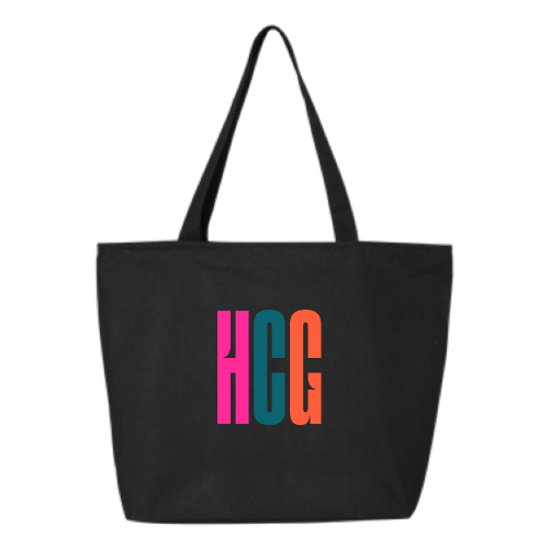 HCG - 24.5L Canvas Zippered Tote