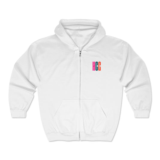 UK - HCG - Unisex Heavy Blend™ Full Zip Hooded Sweatshirt