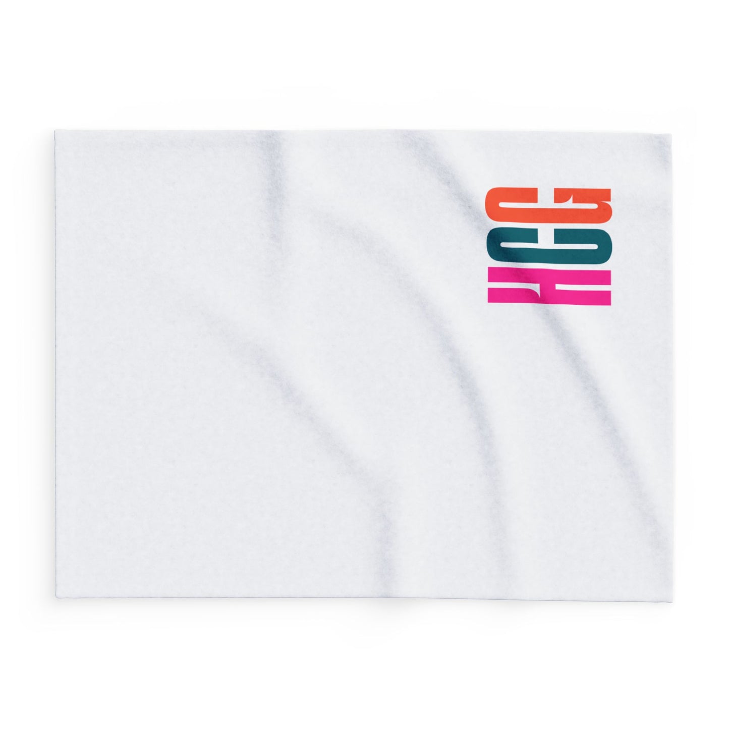 UK - HCG - White Arctic Fleece Blanket