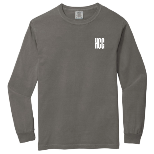 HCG - Garment-Dyed Heavyweight Long Sleeve T-Shirt