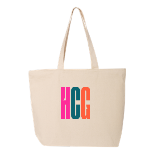 HCG - 24.5L Canvas Zippered Tote