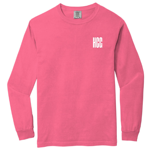 HCG - Garment-Dyed Heavyweight Long Sleeve T-Shirt