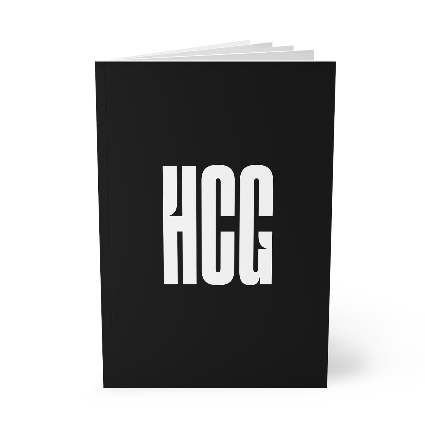 UK - Softcover Notebook, A5 - White Logo